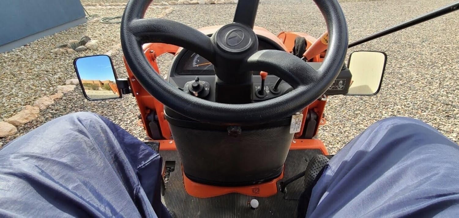 2 espejos magnéticos para tractor XL con clasificación de 556 libras, repuesto para JOHN DEERE OEM