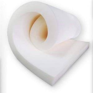 Hoja de espuma para tapicería de alta densidad (0.50 x 24 x 72 pulgadas) Hoja de espuma para tapicería de alta densidad (0.50 x 24 x 72 pulgadas)