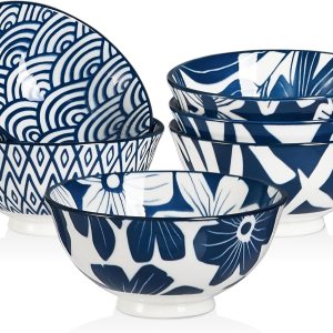 ONEMORE Juego de 6 cuencos pequeños de cerámica de 10 onzas, aptos para microondas, para tabla de charcutería, aptos para lavavajillas y horno, ONEMORE Juego de 6 cuencos pequeños de cerámica de 10 onzas, aptos para microondas, para tabla de charcutería, aptos para lavavajillas y horno,