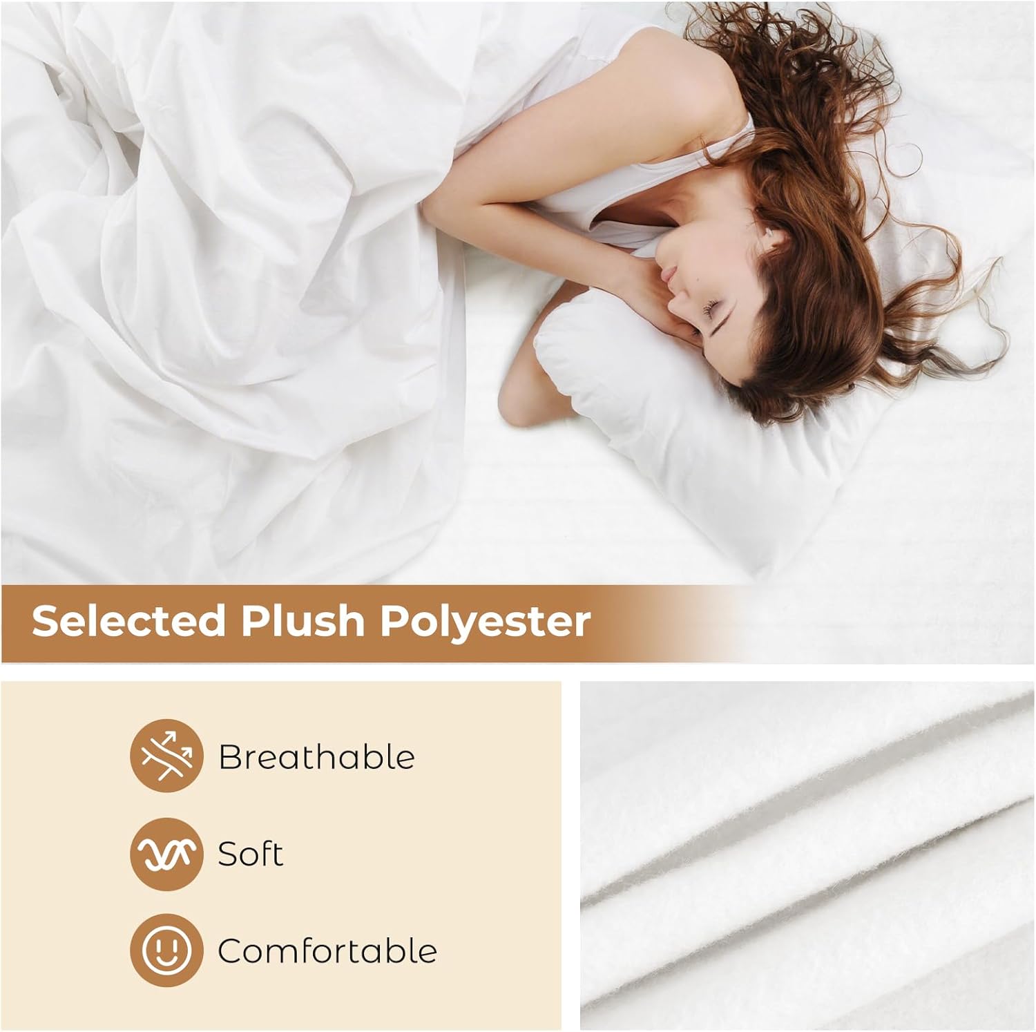 WELLHUT Protector de colchón con calefacción, calentador de cama matrimonialindividualqueenking, certificado ULETL, calentador de colchón con 8