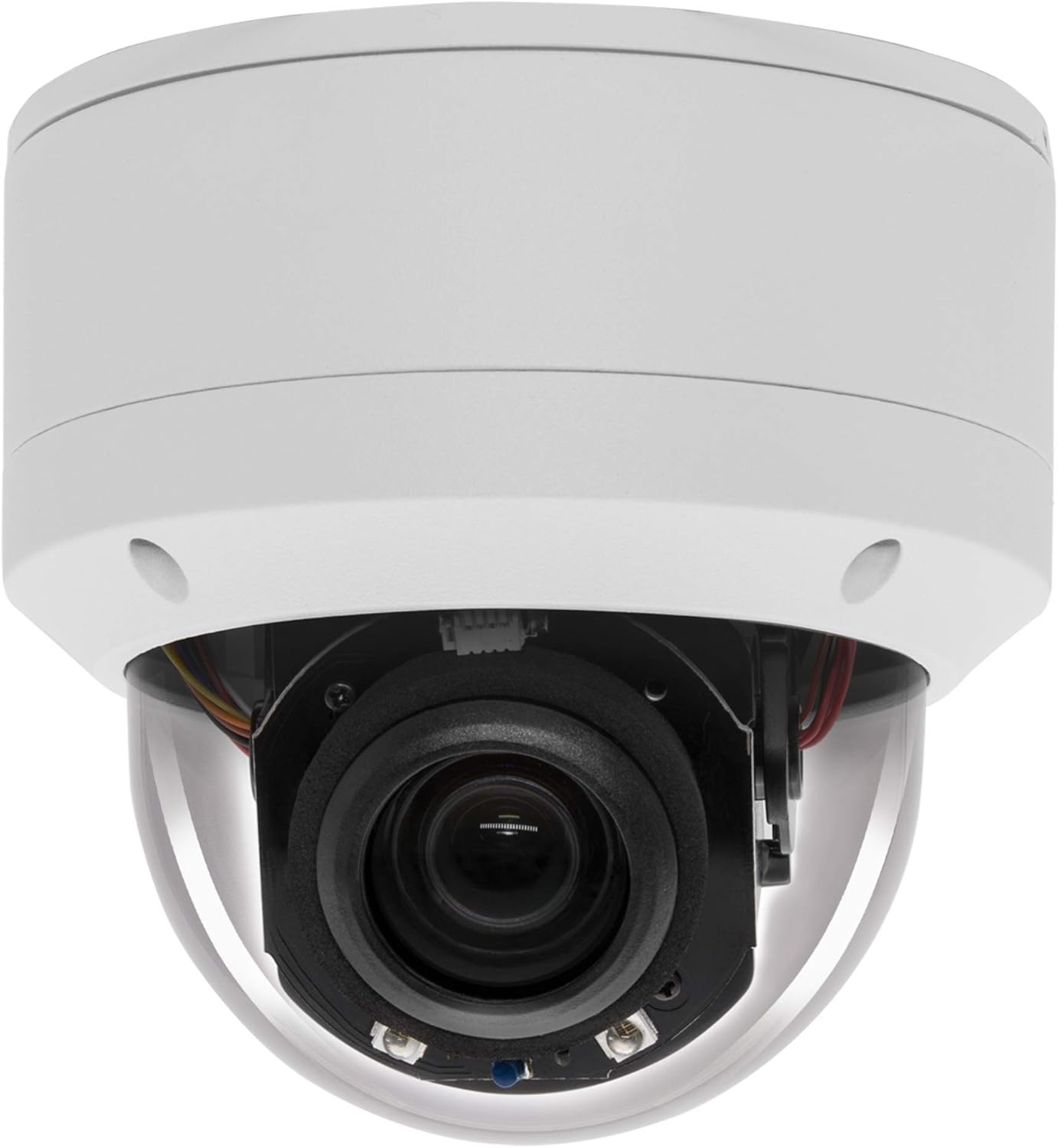 Cámara domo PTZ POE de seguridad H.265 HD 1080P, compatible con Hikvision para interiores y exteriores, lente motorizada de 0.106-0.531 in, zoom 5X,