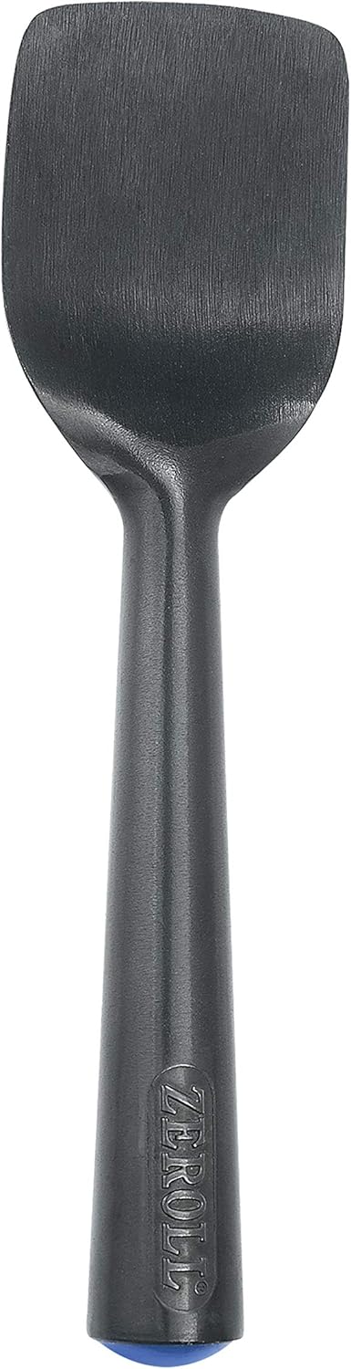 Zeroll 1065FS-ZT Zelato Tubmate – Pala de gelato de aluminio original para nivelar tinas de nivelación, embalaje y mezcla a mano, mango relleno de