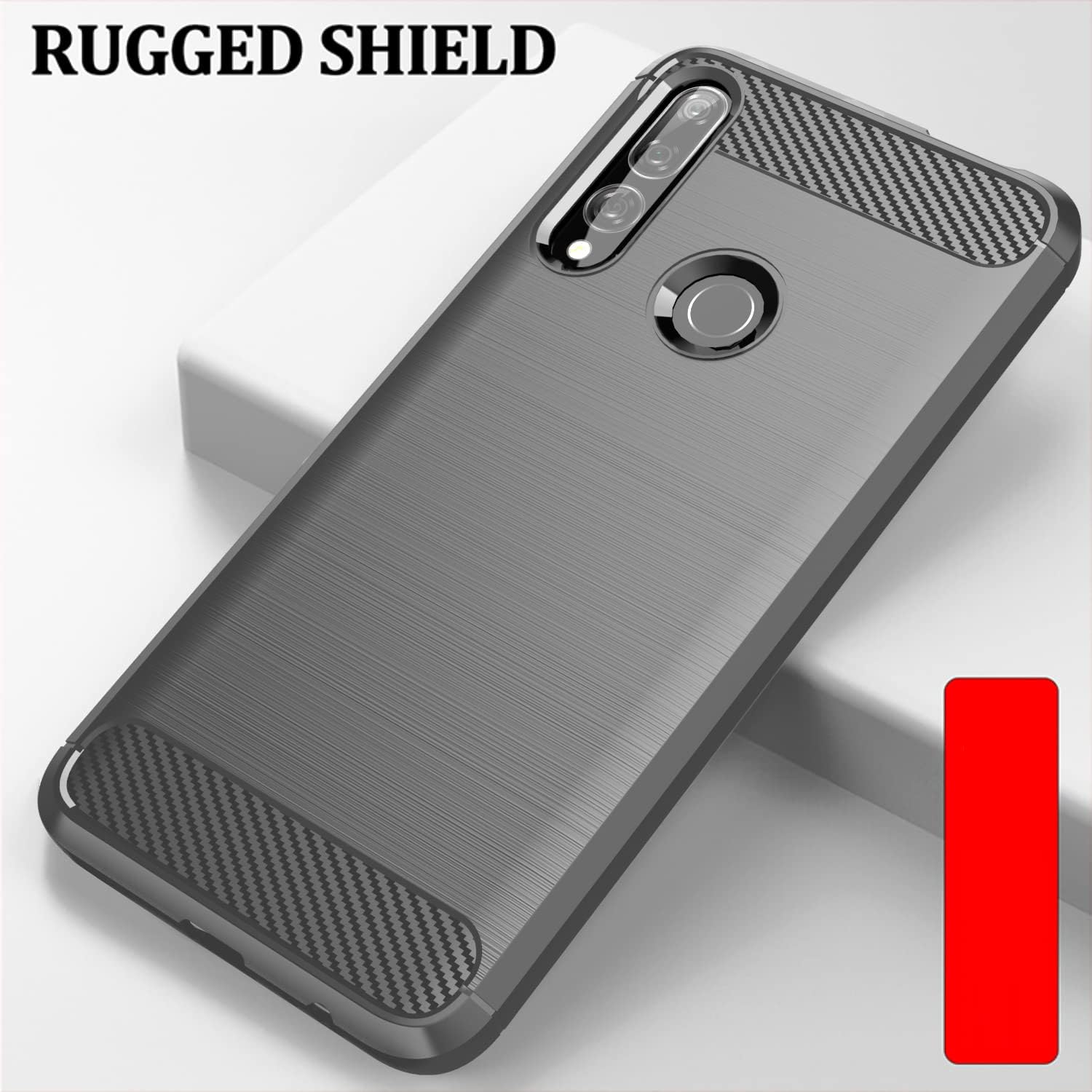 Asuwish Funda de teléfono para Huawei Y9 Prime 2019Honor 9XP Smart Z con protector de pantalla de vidrio templado y accesorios de celda de silicona