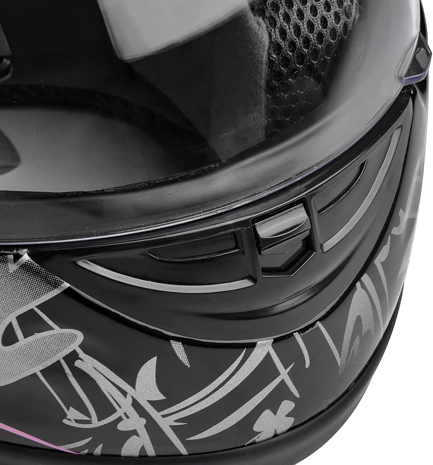 TCMT DOT – Casco de motocross de cara completa con protección solar abierta