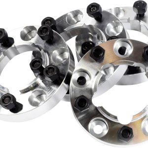 Juego de 4 espaciadores de rueda Terrafirma TF301 de aleación plateada de 1.181 in para Land Rover Discovery I, Defender 90 y Range Rover Classic Juego de 4 espaciadores de rueda Terrafirma TF301 de aleación plateada de 1.181 in para Land Rover Discovery I, Defender 90 y Range Rover Classic