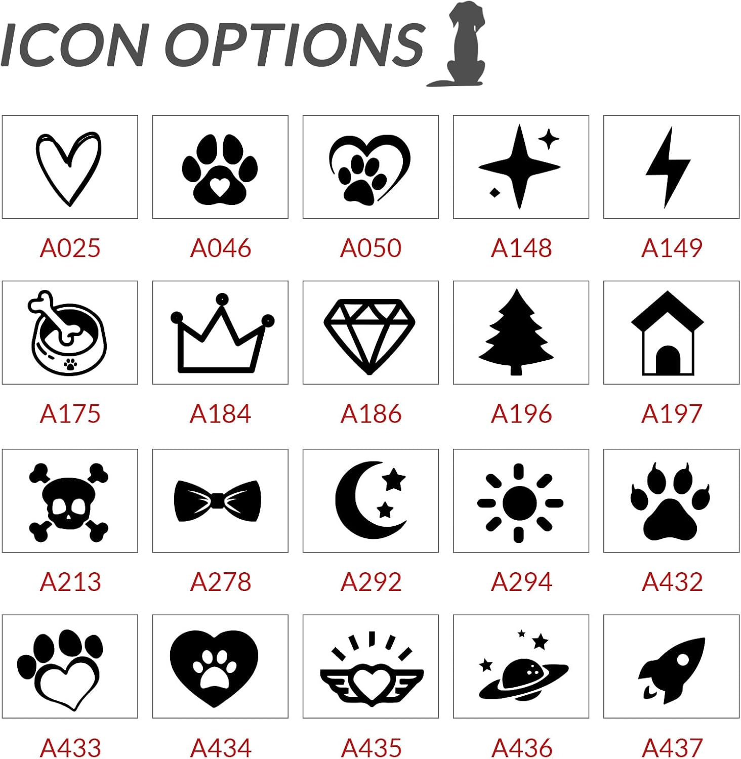 Etiquetas de identificación personalizadas grabadas para mascotas, grabadas personalizadas, fáciles de leer, etiquetas de identificación