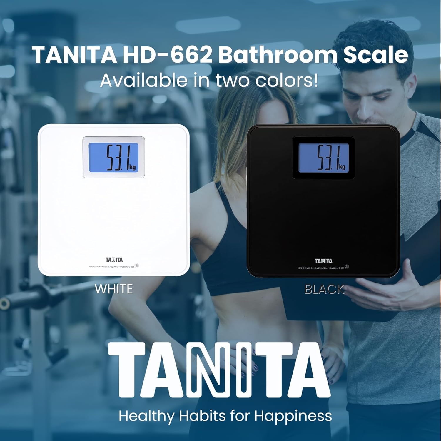 Tanita Báscula digital HD-662 (blanco)