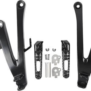 Reposapiés trasero Pedales Estriberas Juego de soportes para Honda CBR600RR 2007-2014 (parte trasera-3) Reposapiés trasero Pedales Estriberas Juego de soportes para Honda CBR600RR 2007-2014 (parte trasera-3)