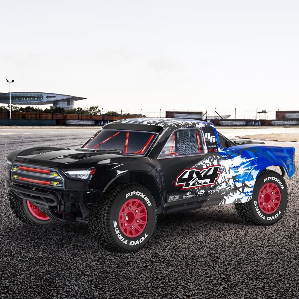 GLOBACT Ruedas y neumáticos hexagonales RC de 0.472 in0.551 in para camiones RC 110 Slash 2WD 4×4 Arrma Senton Axial Losi Redcat Rc4wd Hex Reemplazo