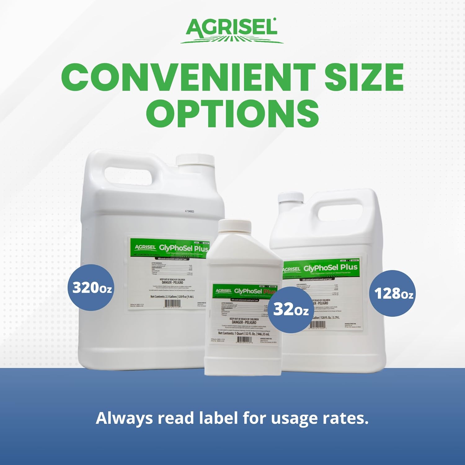 GlyPhoSel Pro – Herbicida para eliminar malas hierbas difíciles de matar, de bajo olor, fácil de mezclar, seguro para mascotas, paquete de 3 guantes