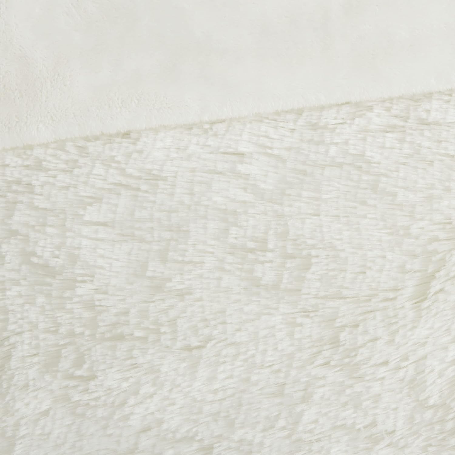 Intelligent Design Malea – Edredón lanudo con diseño de caja acolchada, funda de edredón larga de piel sintética, juego de ropa de cama acogedor,