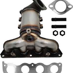 28510-2EAA0 Convertidor catalítico frontal compatible con Hyundai Sonata Hybrid 2016-2017 Kia Optima Hybrid 2017-2019 2.0L L4 (solo modelos híbridos) 28510-2EAA0 Convertidor catalítico frontal compatible con Hyundai Sonata Hybrid 2016-2017 Kia Optima Hybrid 2017-2019 2.0L L4 (solo modelos híbridos)