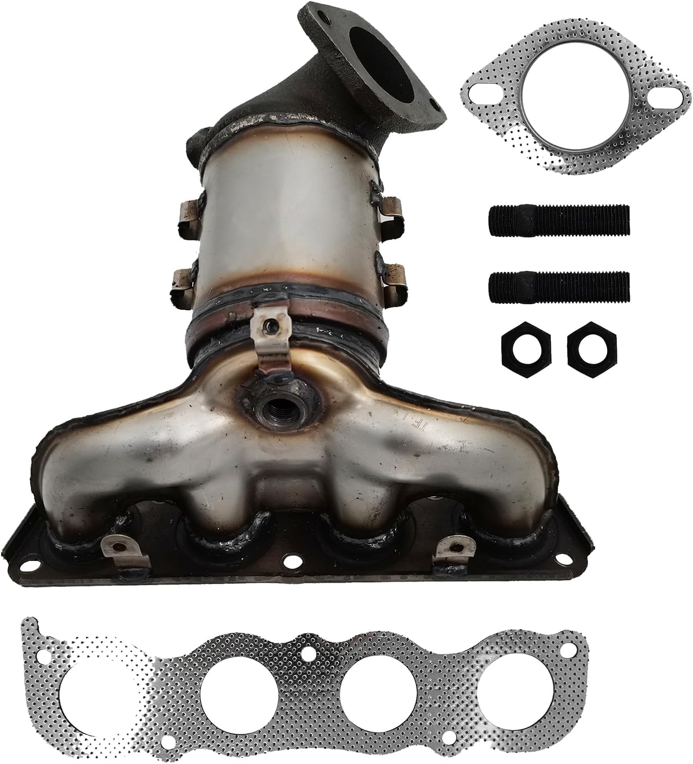 28510-2EAA0 Convertidor catalítico frontal compatible con Hyundai Sonata Hybrid 2016-2017 Kia Optima Hybrid 2017-2019 2.0L L4 (solo modelos híbridos)