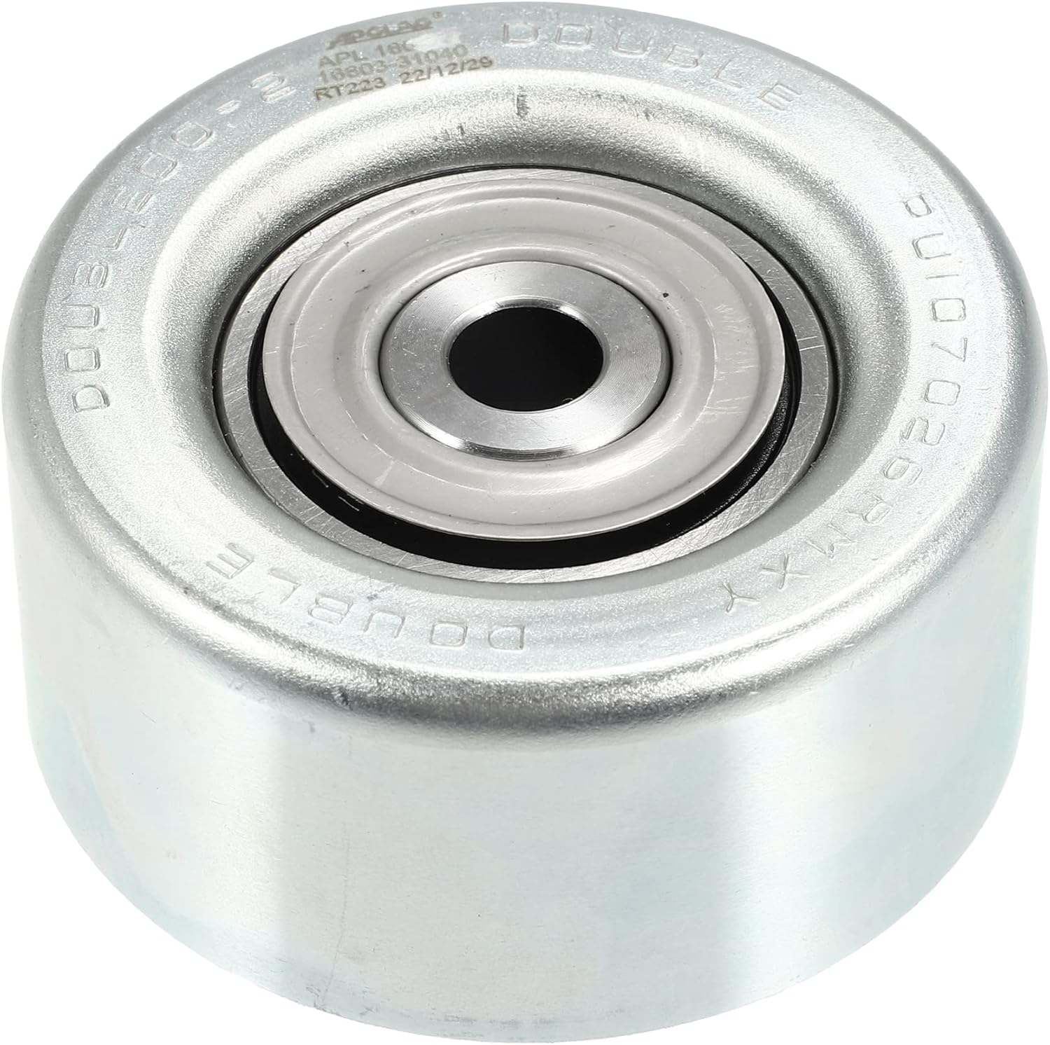 X AUTOHAUX 166030E010 166030P010 Polea guía de desviación de polea tensora para Toyota 4Runner 2009-2023 para Toyota FJ Cruiser Tacoma