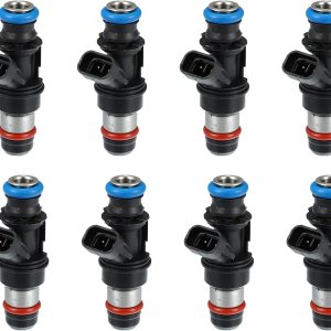 X AUTOHAUX 8 piezas 25317628 de repuesto de inyector de combustible para Chevy Silverado para GMC Sierra 1500 2500 3500 para GMC Yukon XL para Chevy X AUTOHAUX 8 piezas 25317628 de repuesto de inyector de combustible para Chevy Silverado para GMC Sierra 1500 2500 3500 para GMC Yukon XL para Chevy