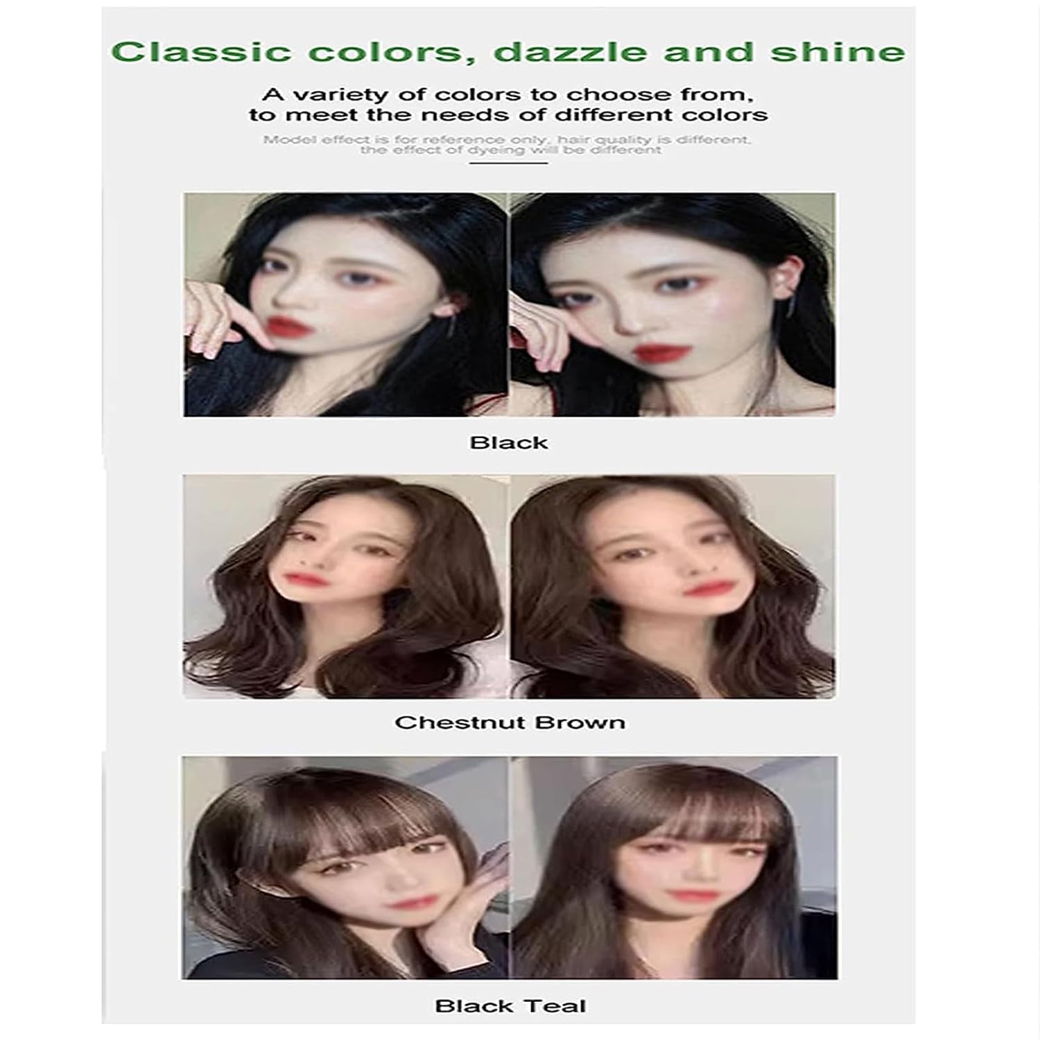 Champú de tinte para el cabello con burbujas vegetales, extracto de planta puro para cabello gris, tinte de burbujas de color para el hogar, fácil