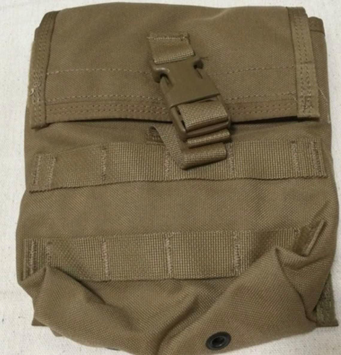 Marine Corps Saw Bolsa de munición por Hoffmann Fabricating Military Pouch Tan