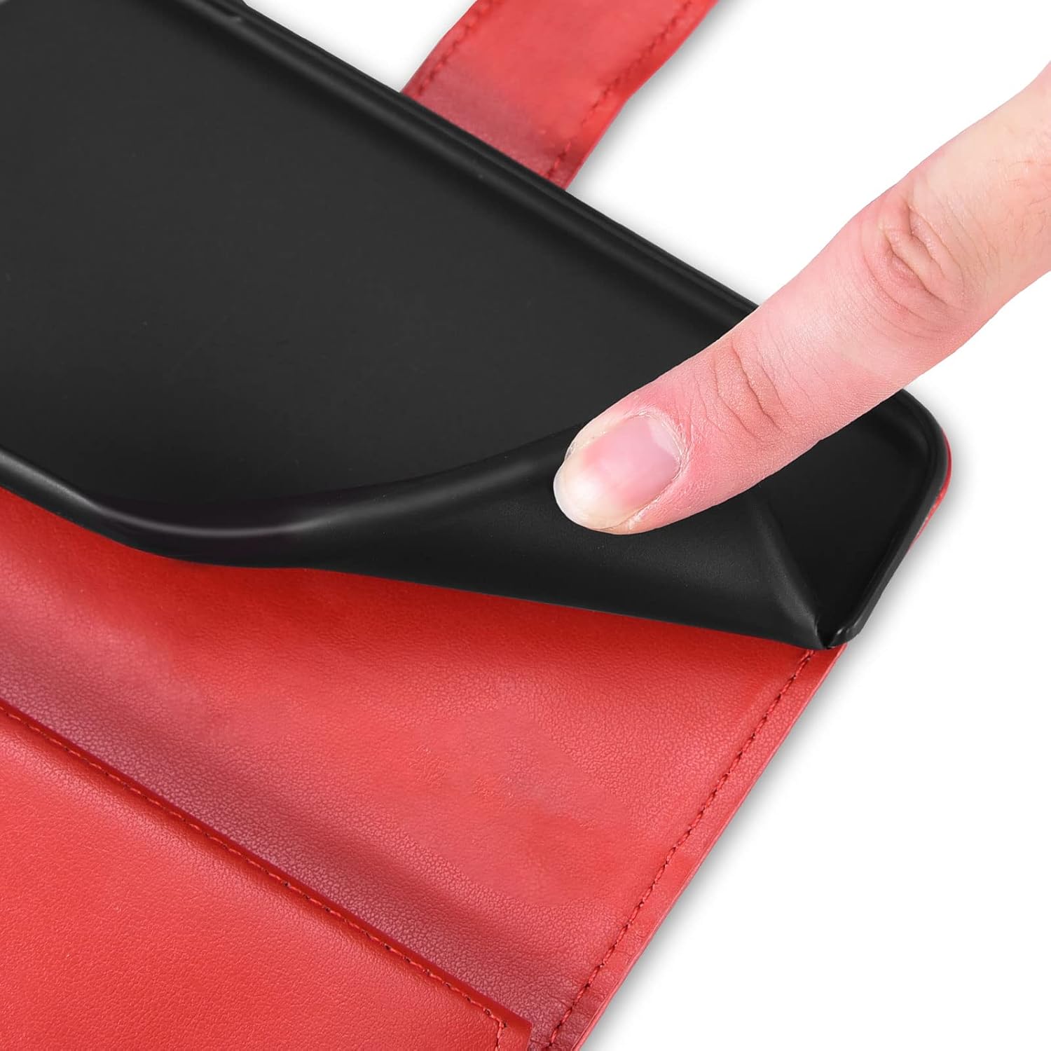 Asuwish Funda tipo cartera compatible con Samsung Galaxy A13 5G y protector de pantalla de vidrio templado, funda para teléfono celular con tapa