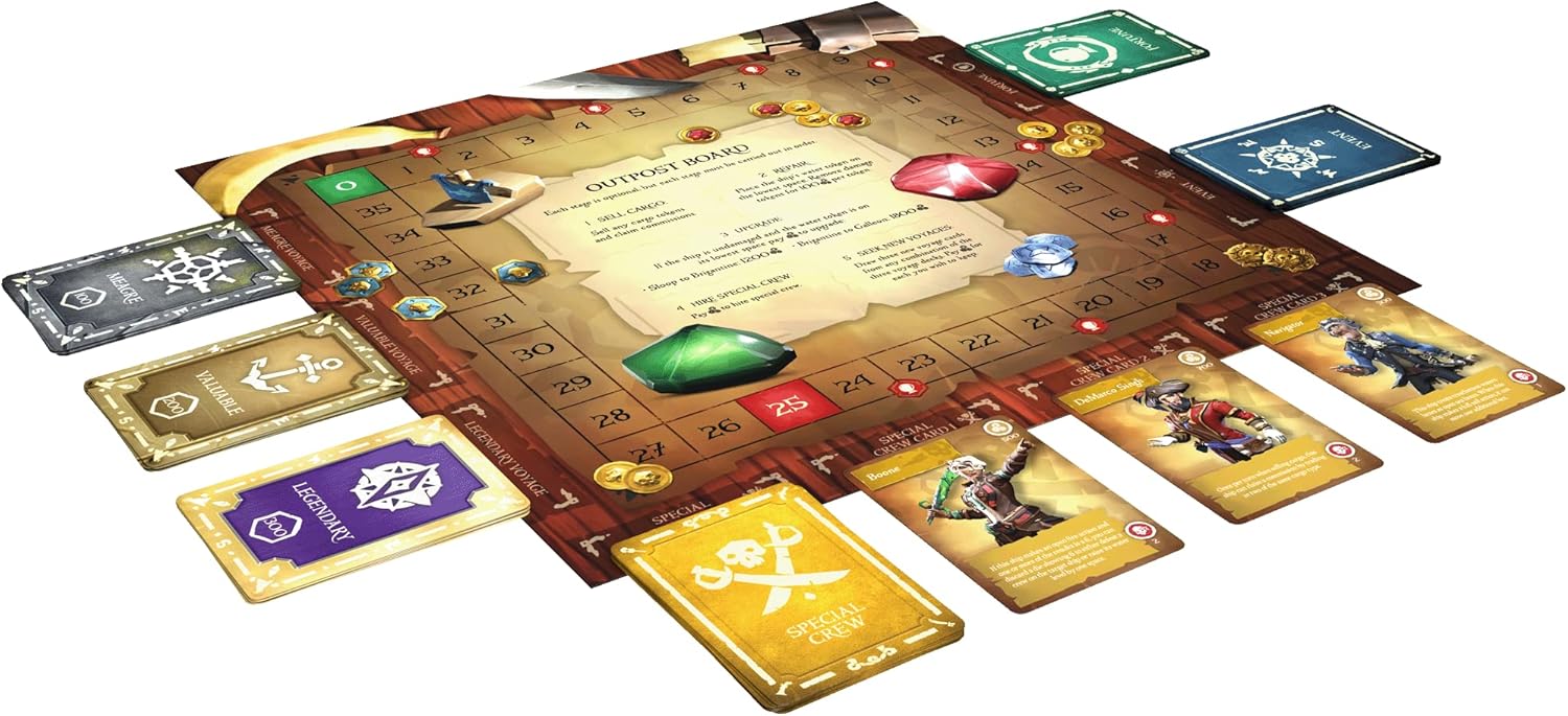 Sea of Thieves The Board Game Voyage of Legends