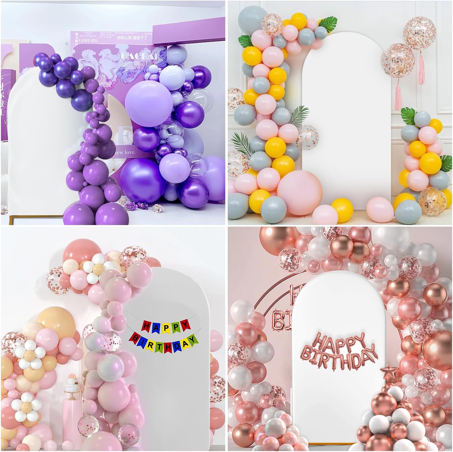 Arch Backdrop Cover 6.0FT White Spandex Fitted Wedding Arch Stand Covers Round Top Chiara Arch Backdrop Panels for Wedding Ceremony Birthday Party