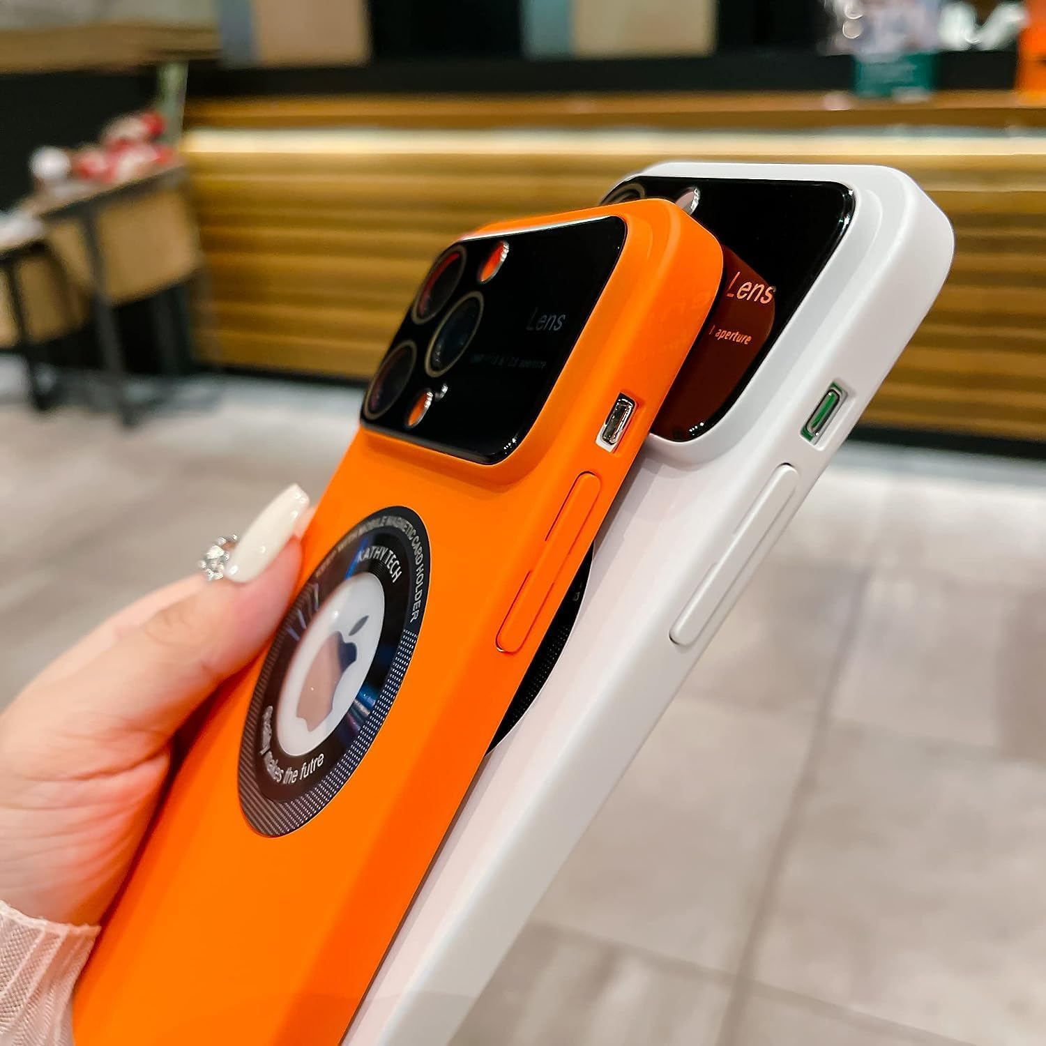GARSIKA Funda magnética para iPhone 13 Pro Max protección completa de la cámara compatible con MagSafe Funda delgada mate esmerilada dura para