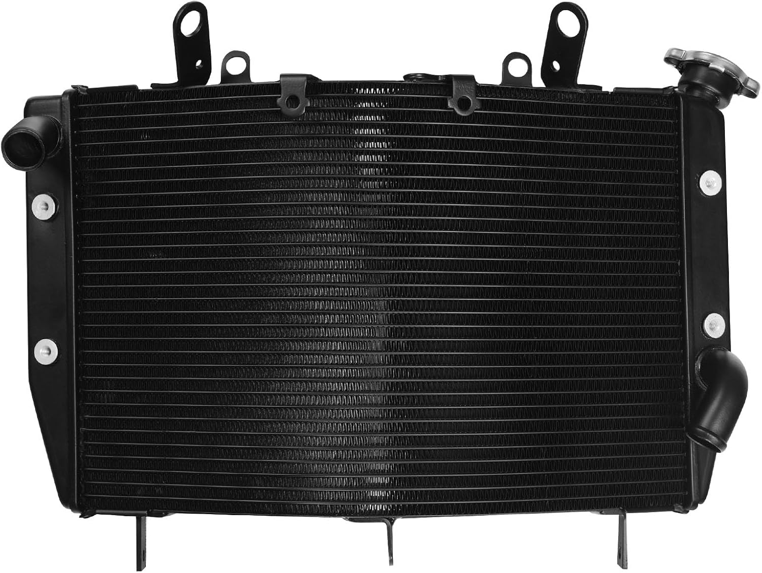 Radiador de enfriamiento de motor de aluminio TCMT para Yamaha YZF-R6 YZFR6 2006-2016