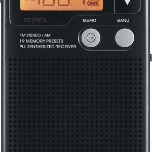 Sangean DT-200X FM StereoAM Digital Tuning Pocket Radio Negro Sangean DT-200X FM StereoAM Digital Tuning Pocket Radio Negro