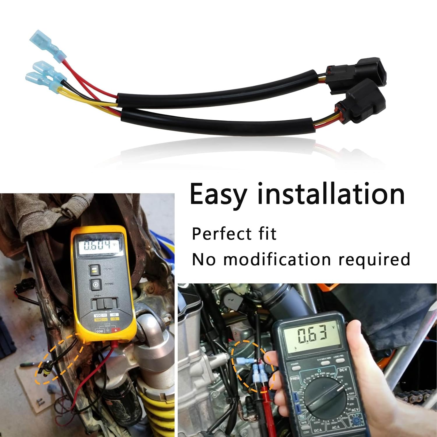 Herramienta de ajuste TPS modelo 1 Sensor de posición del acelerador Herramienta de ajuste de prueba compatible con EXC XC-W SXF XC-F, FX450 FE501S,
