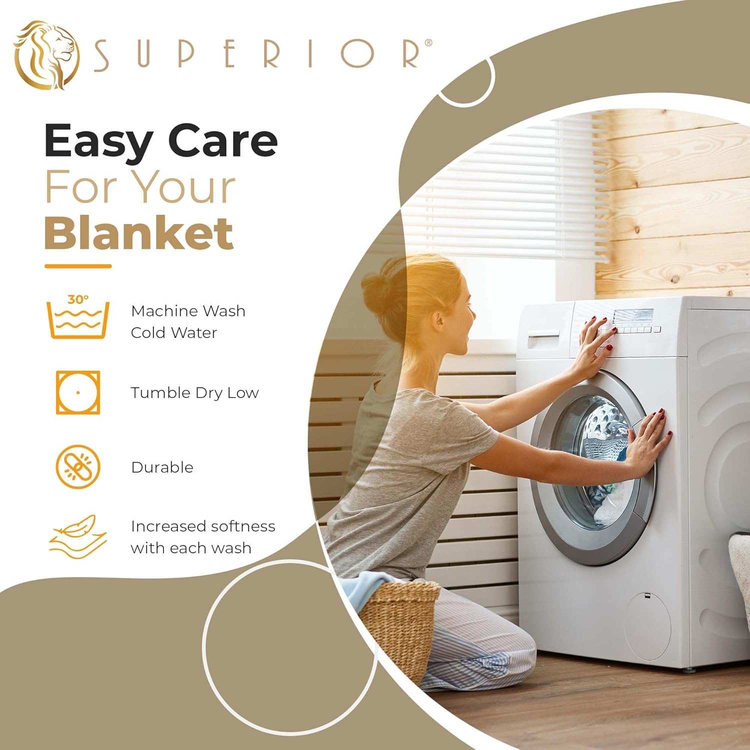 SUPERIOR Manta de gran tamaño 100% algodón, manta tejida para sofá, cama, ropa de cama, casa de campo, artículos esenciales para el hogar, mantas