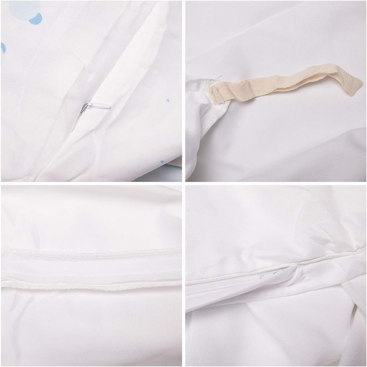 wanxinfu Juego de funda de edredón de 3 piezas tamaño matrimonial para adultos, niños, niñas, niños, ropa de cama ligera y suave, juego de funda de