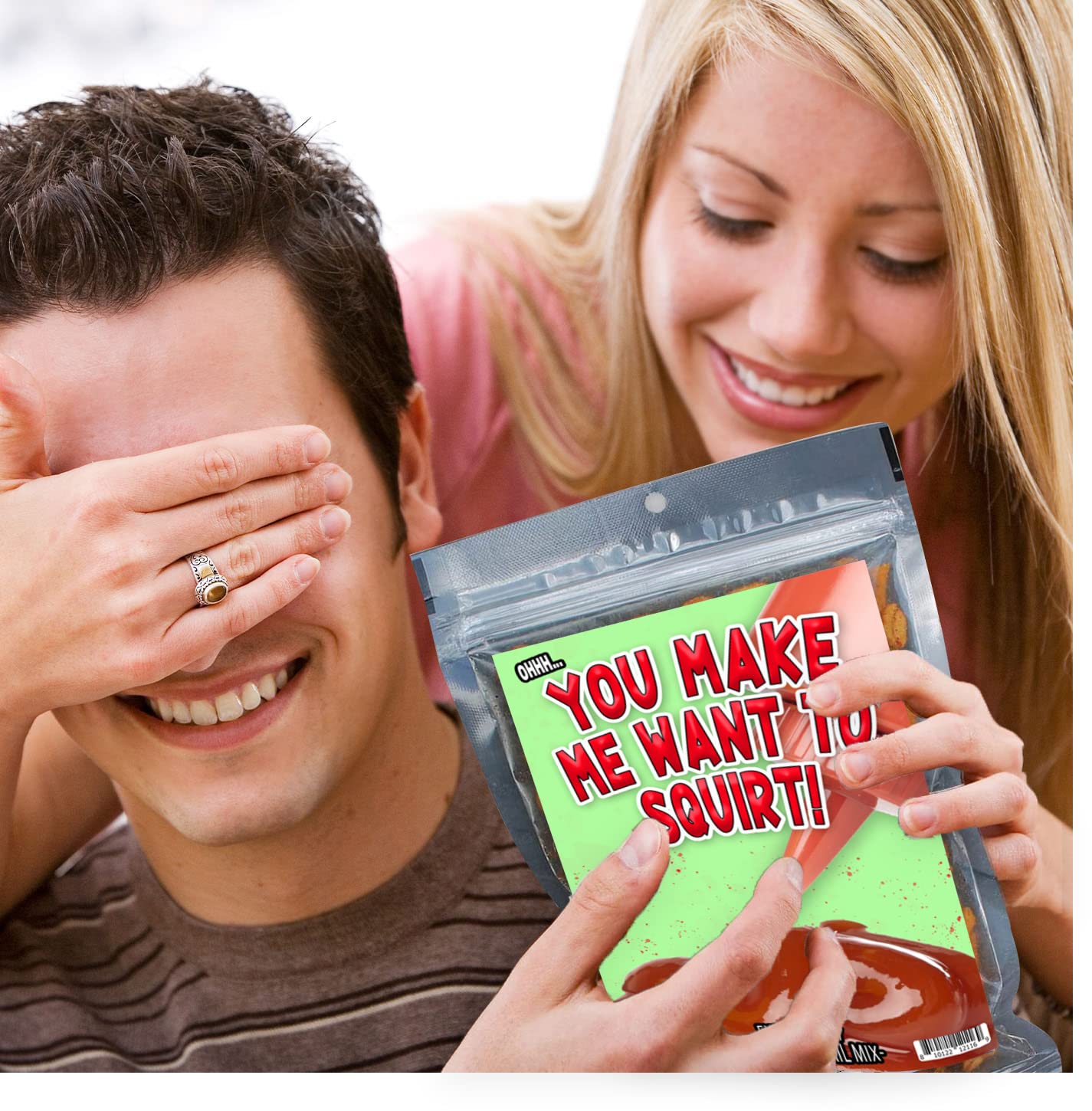 You Make Me Want to Squirt – Trail Mix – Regalo de broma con temática de ketchup – Regalos para los amantes del ketchup – Regalo para esposos que