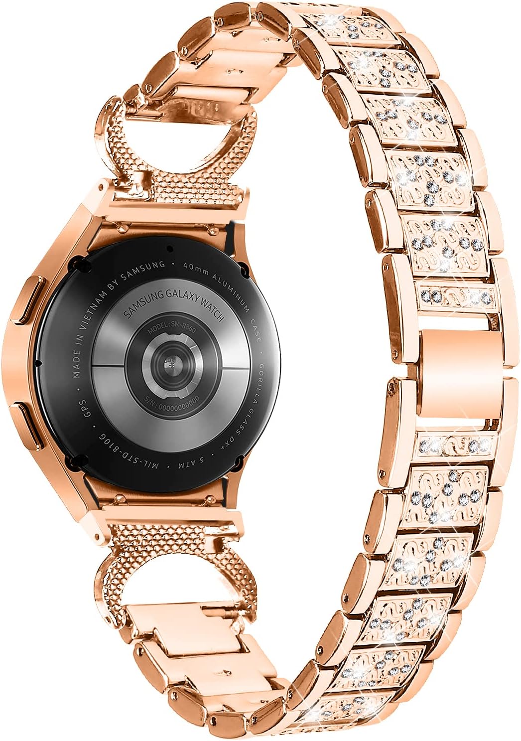 TenCloud Pulsera compatible con Samsung Galaxy Watch 5 y 4 Band 1.575 in 1.732 inGalaxy Watch 5 Pro 1.772 inGalaxy Watch 4 Classic 1.654 in 1.811 in