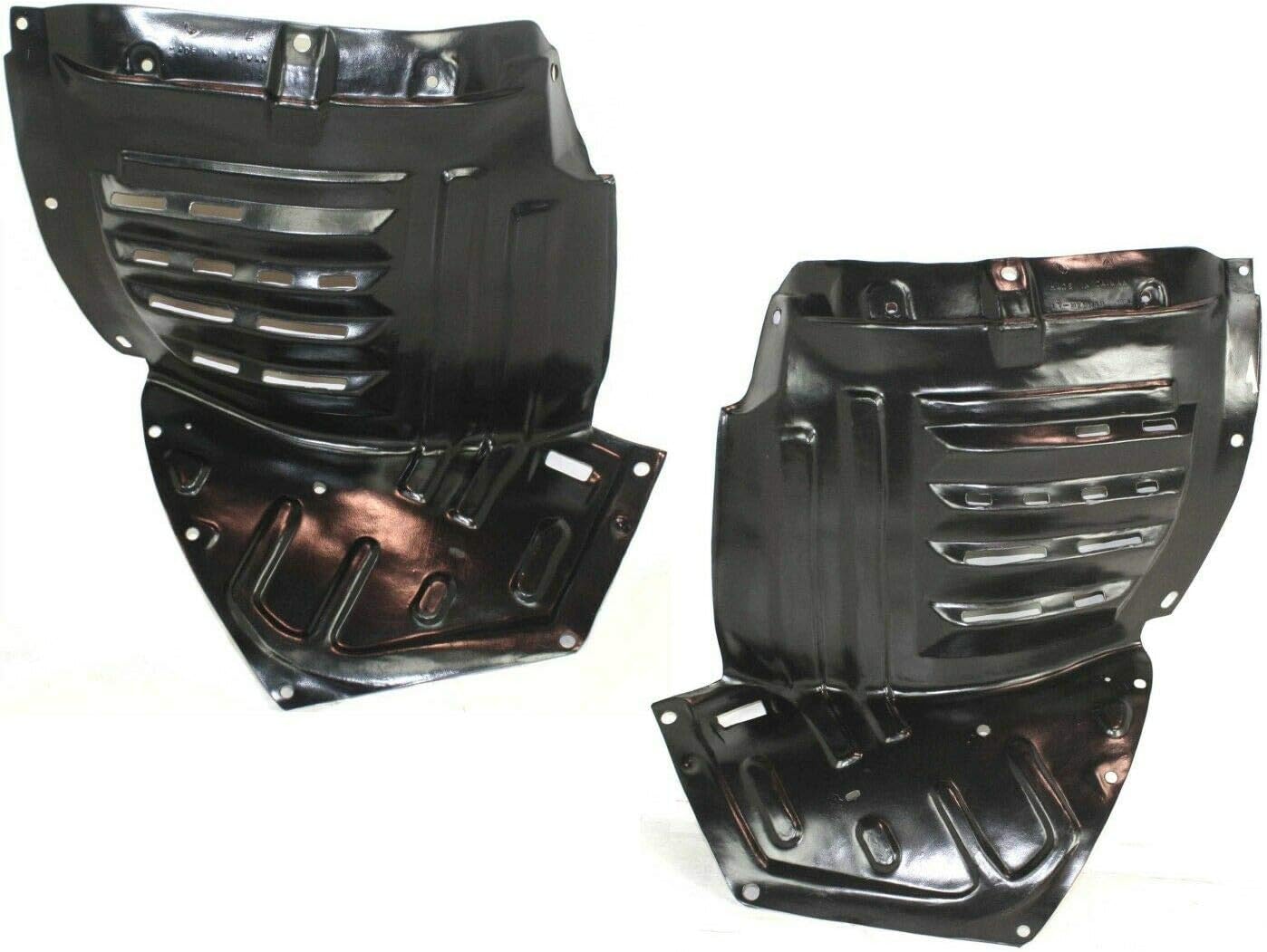 Juego de 2 protectores contra salpicaduras para Mazda 2004-2008 RX-8, parte delantera izquierda y derecha, instalación simple, entrega rápida,