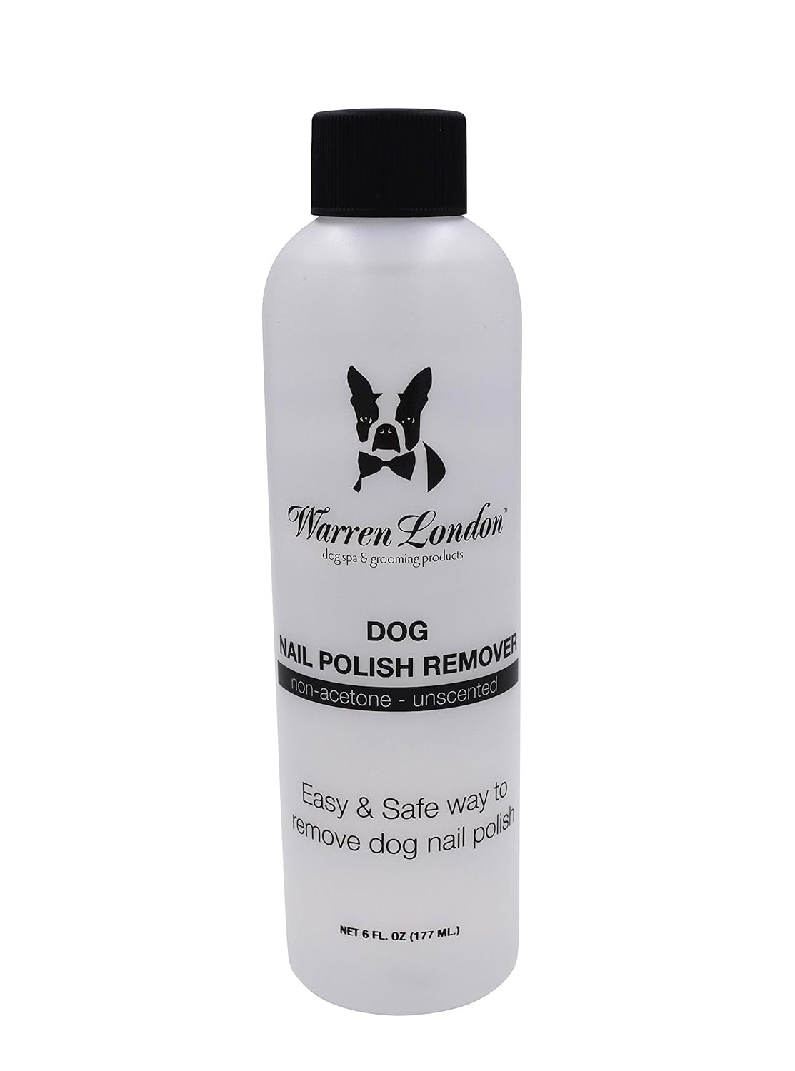 Warren London – Removedor de esmalte de uñas para perros  Fórmula sin acetona  Uso con bolígrafos de esmalte Pawdicure y otros esmaltes de uñas para