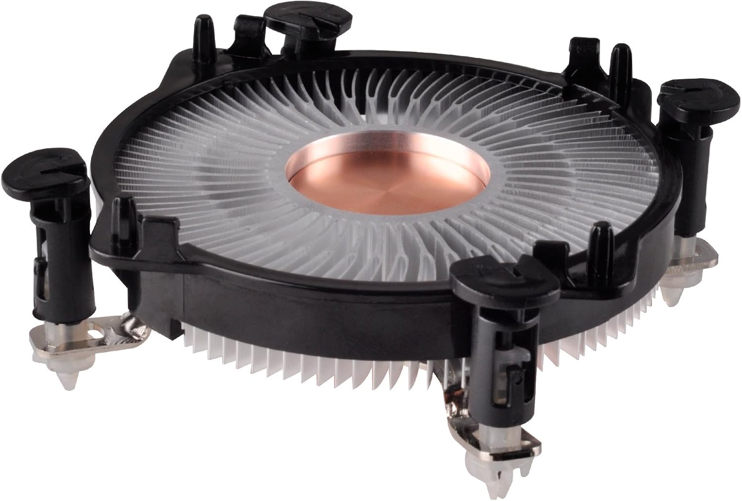 SilverStone Technology Silverstone NT08-115XP – Enfriador de CPU de perfil bajo de 1.299 in de altura para CPU Intel LGA115X y LGA1200,