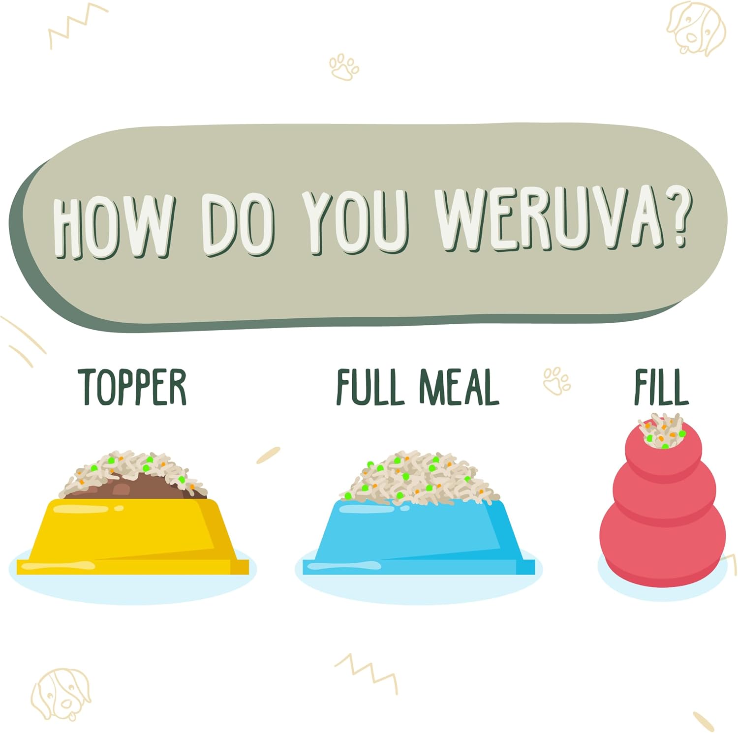 Weruva comida para perros enlatada sin granos