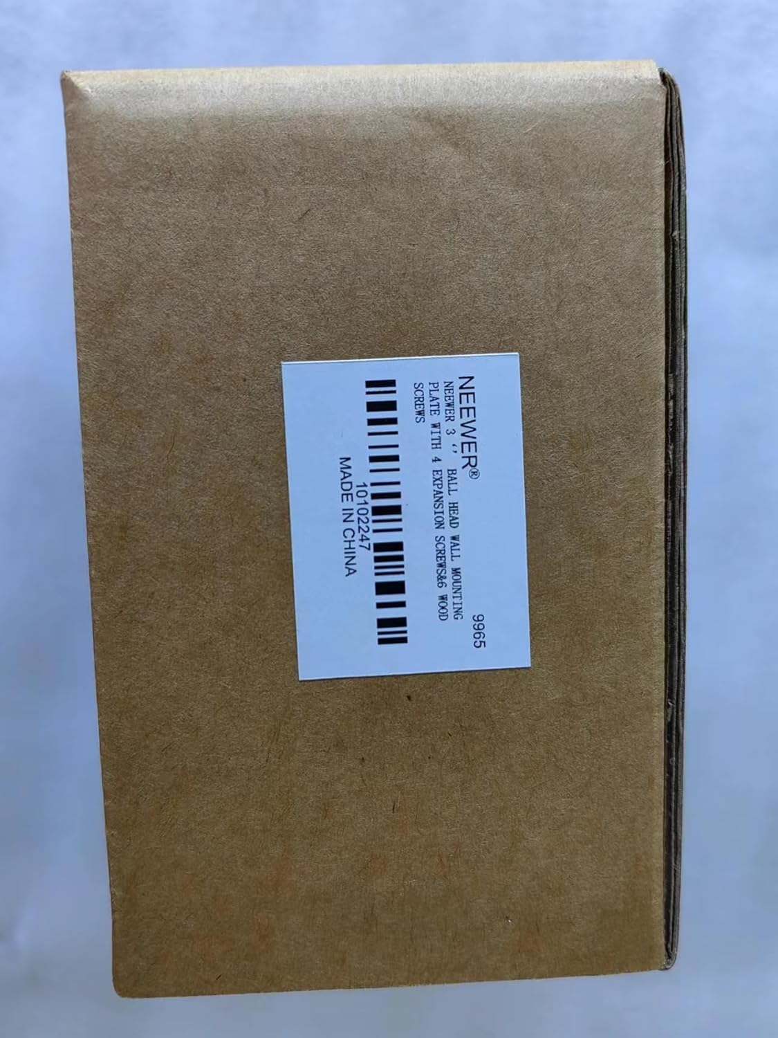 NEEWER ST-WM2 – Pasador de pared para techo de 6.5 pulgadas con cabeza de bola giratoria de 360 y 10 tornillos, soporte de pared para estudio