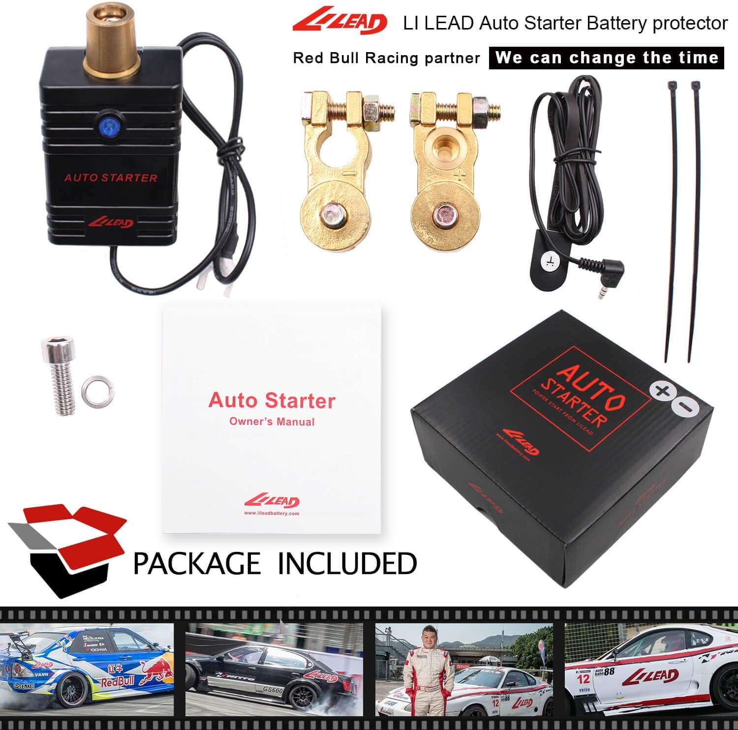 Protector de batería de coche de arranque automático de 12 V – Sistema de desconexión automática para ahorro de batería de automóvil, kit de