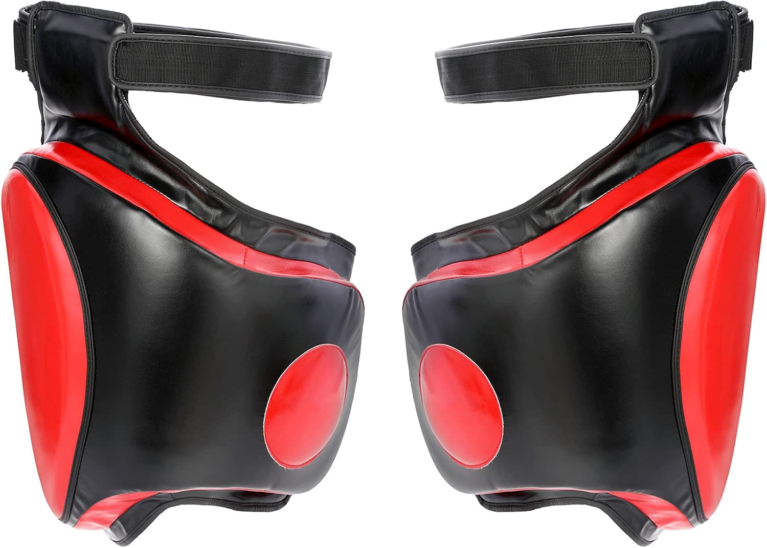 Muay Thai – Almohadillas para muslos de kickboxing, almohadilla para piernas para artes marciales, entrenador, entrenador de taekwondo, equipo de