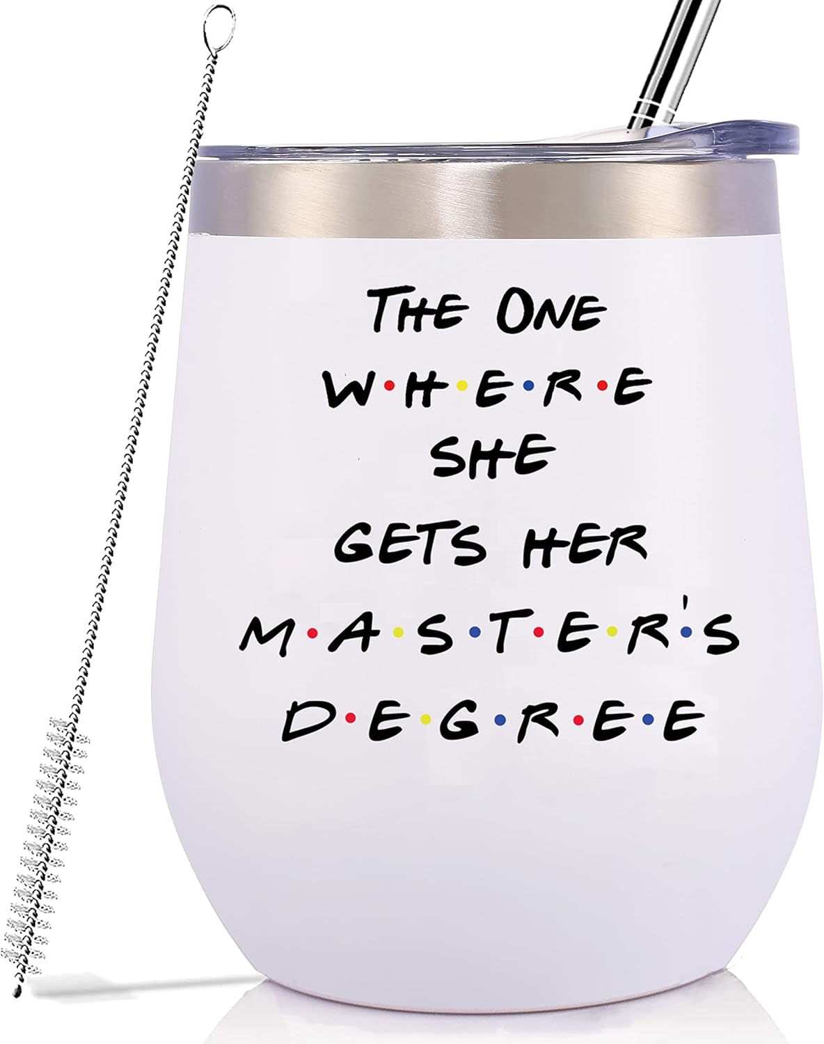Regalo único de maestría para estudiantes de posgrado, regalos de MBA, regalo de graduación para mejor amiga, hija, prima, hermana, taza de café de