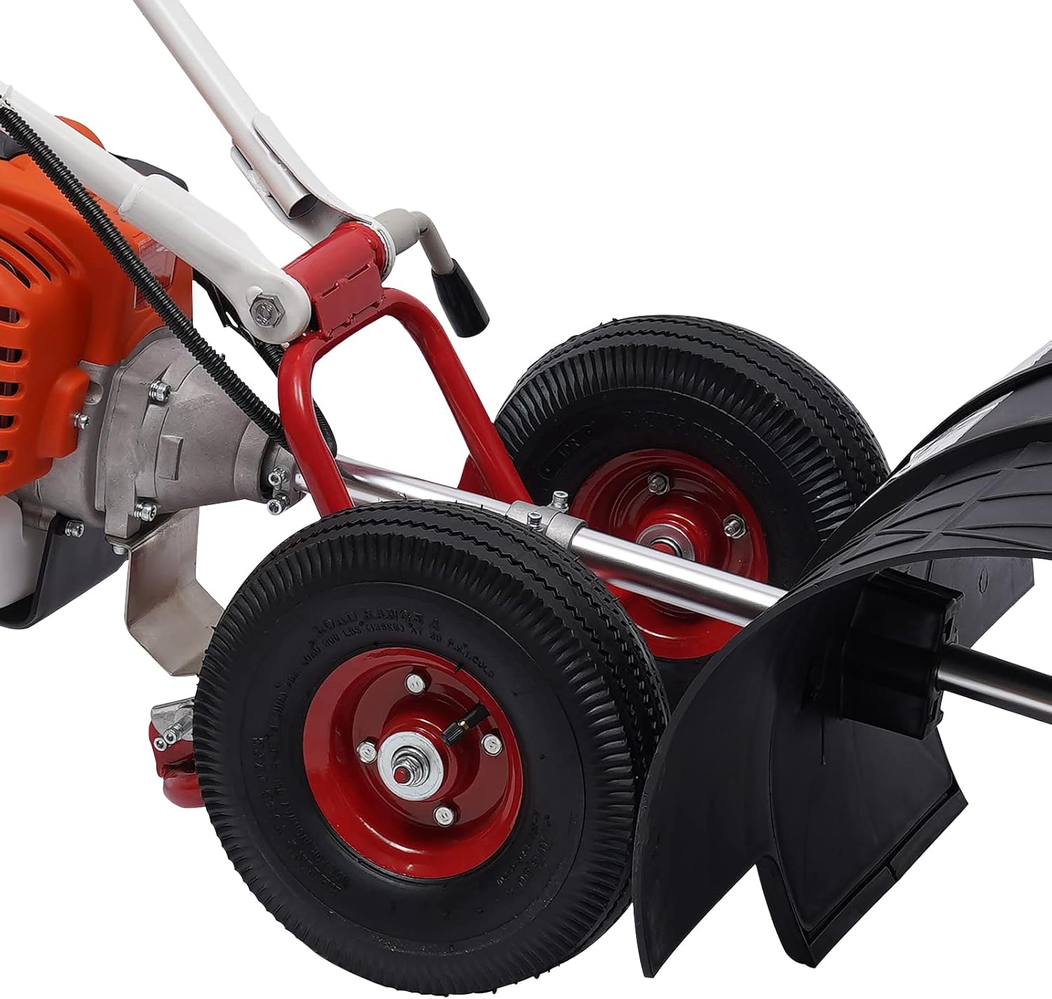 Escoba eléctrica 52CC 2.5HP barredora plegable al aire libre escoba caminando detrás de mano barredora para concreto entrada césped jardín