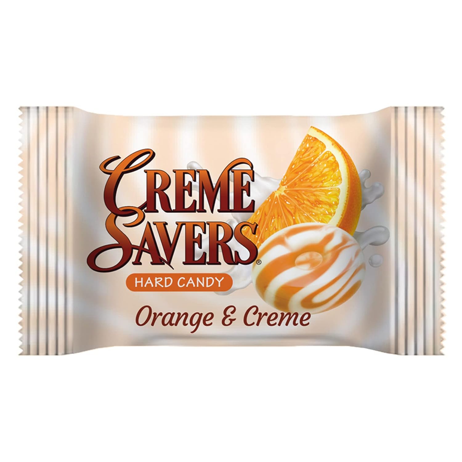 Creme Savers – Caramelo de fresas y crema, el sabor de fresas frescas remolinadas en rica crema, los clásicos originales Creme Savers traídos a ti