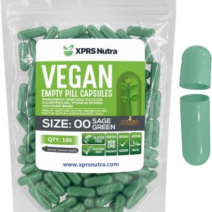 XPRS Nutra Cápsulas vacías de tamaño 00  Cápsulas veganas vacías  Cápsulas de píldoras vacías vegetarianas  Llenado de cápsulas vegetales  Cápsulas XPRS Nutra Cápsulas vacías de tamaño 00  Cápsulas veganas vacías  Cápsulas de píldoras vacías vegetarianas  Llenado de cápsulas vegetales  Cápsulas