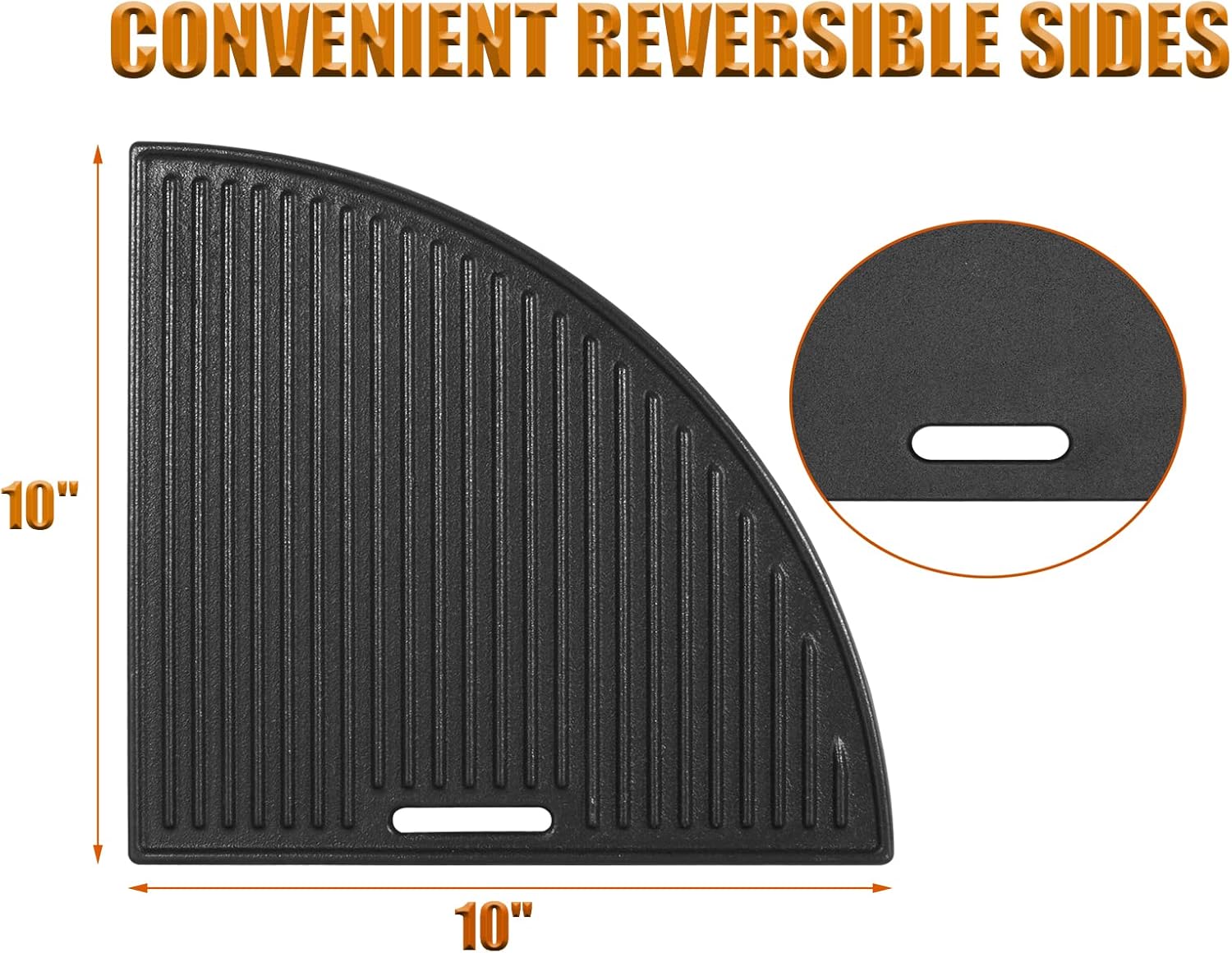 Rejilla redonda de hierro fundido para accesorios Weber Kettle 8837, parrillas Weber de carbón de 22.5 pulgadas, parrilla Weber Master Touch de 22