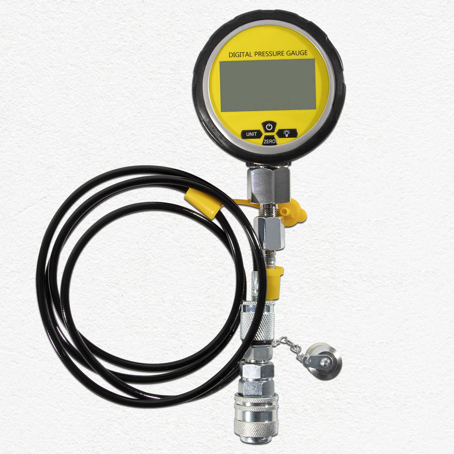 Kit de acoplamiento de prueba de presión hidráulica digital 10000PSI Kit de manómetro hidráulico para maquinaria de construcción de excavadoras 1