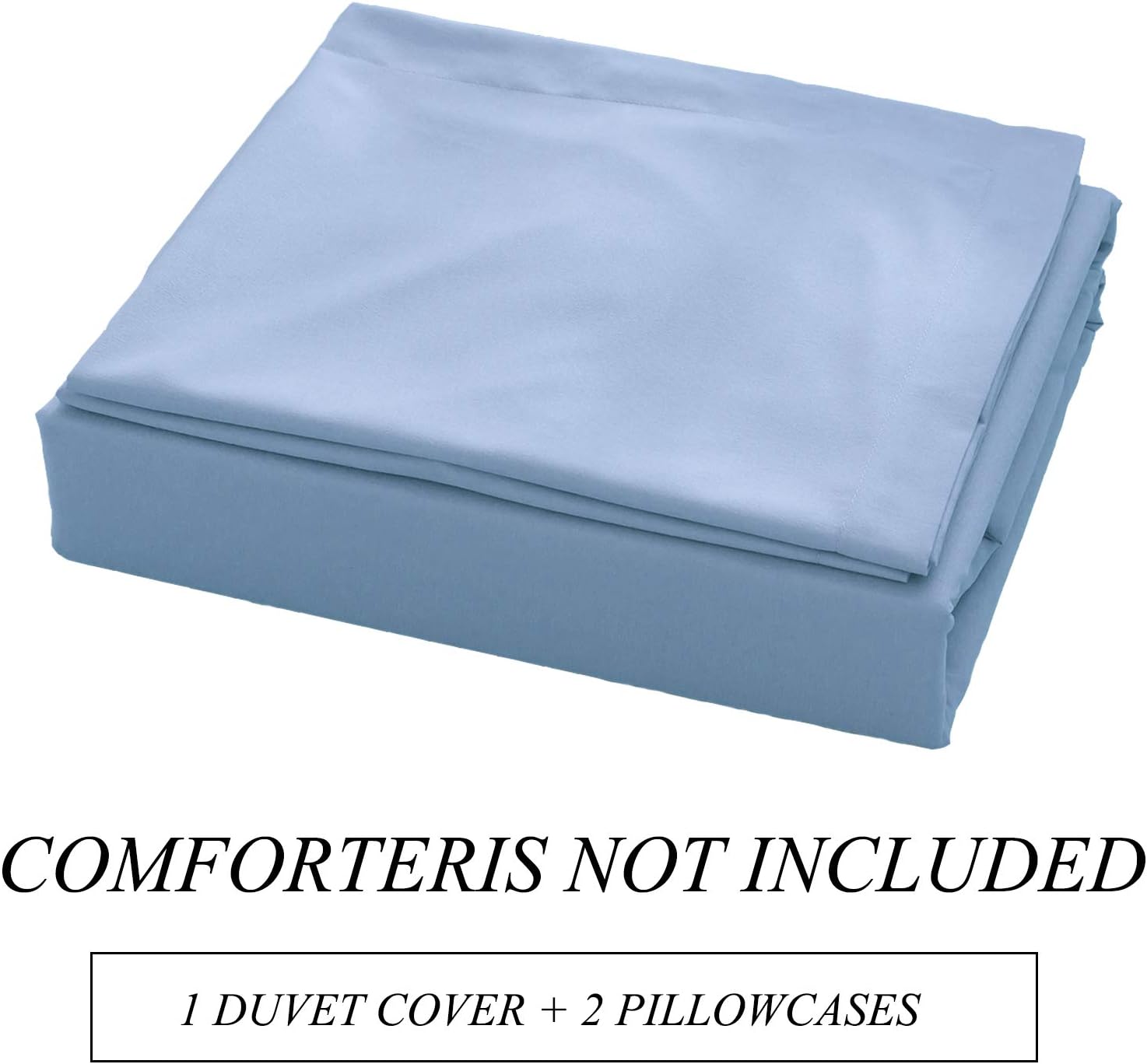 Uhsupris – Juego de funda de edredón para cama queen (3 piezas, 100 % microfibra lavada, más suave y transpirable, con cremallera y ataduras en las
