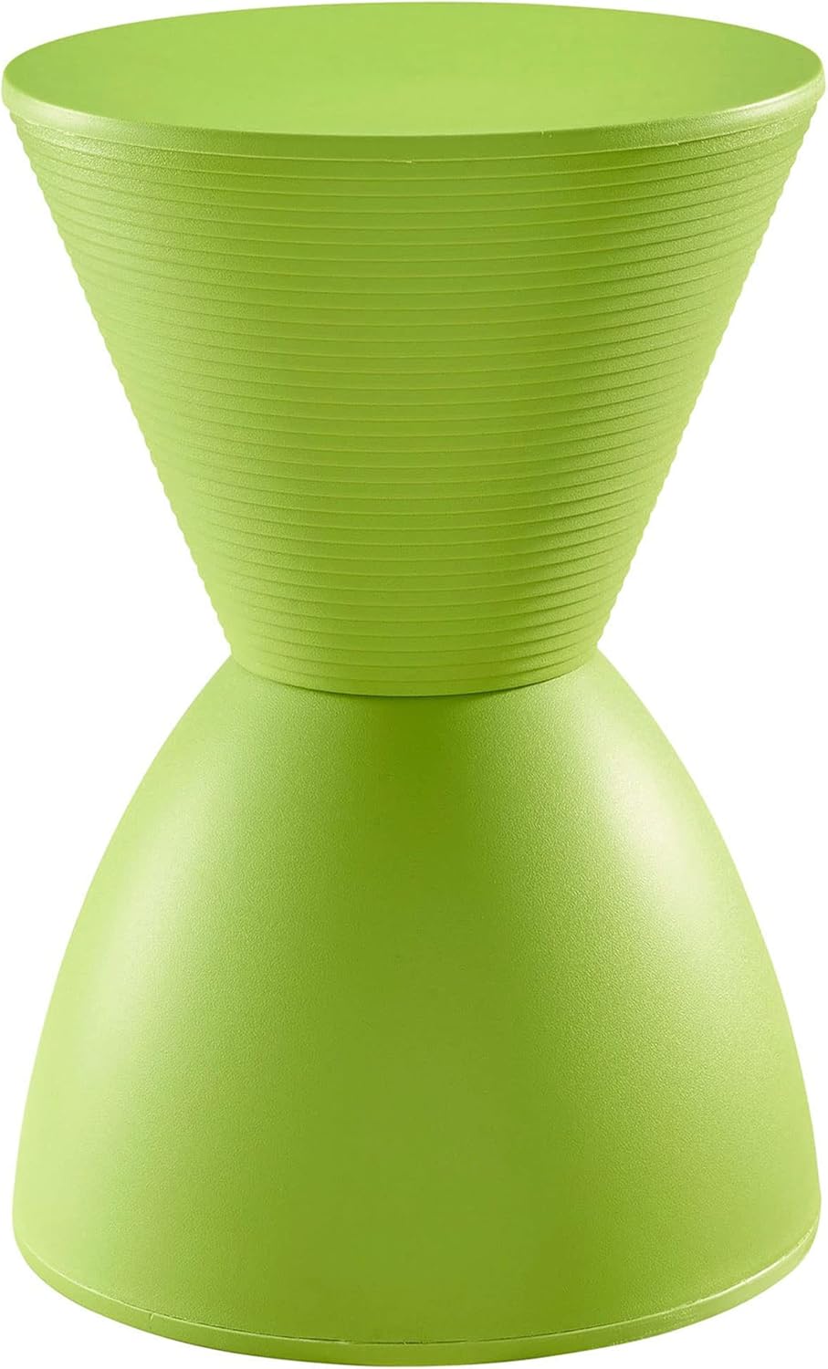 Modway Haste – Taburete moderno y contemporáneo con forma de reloj de arena, color verde