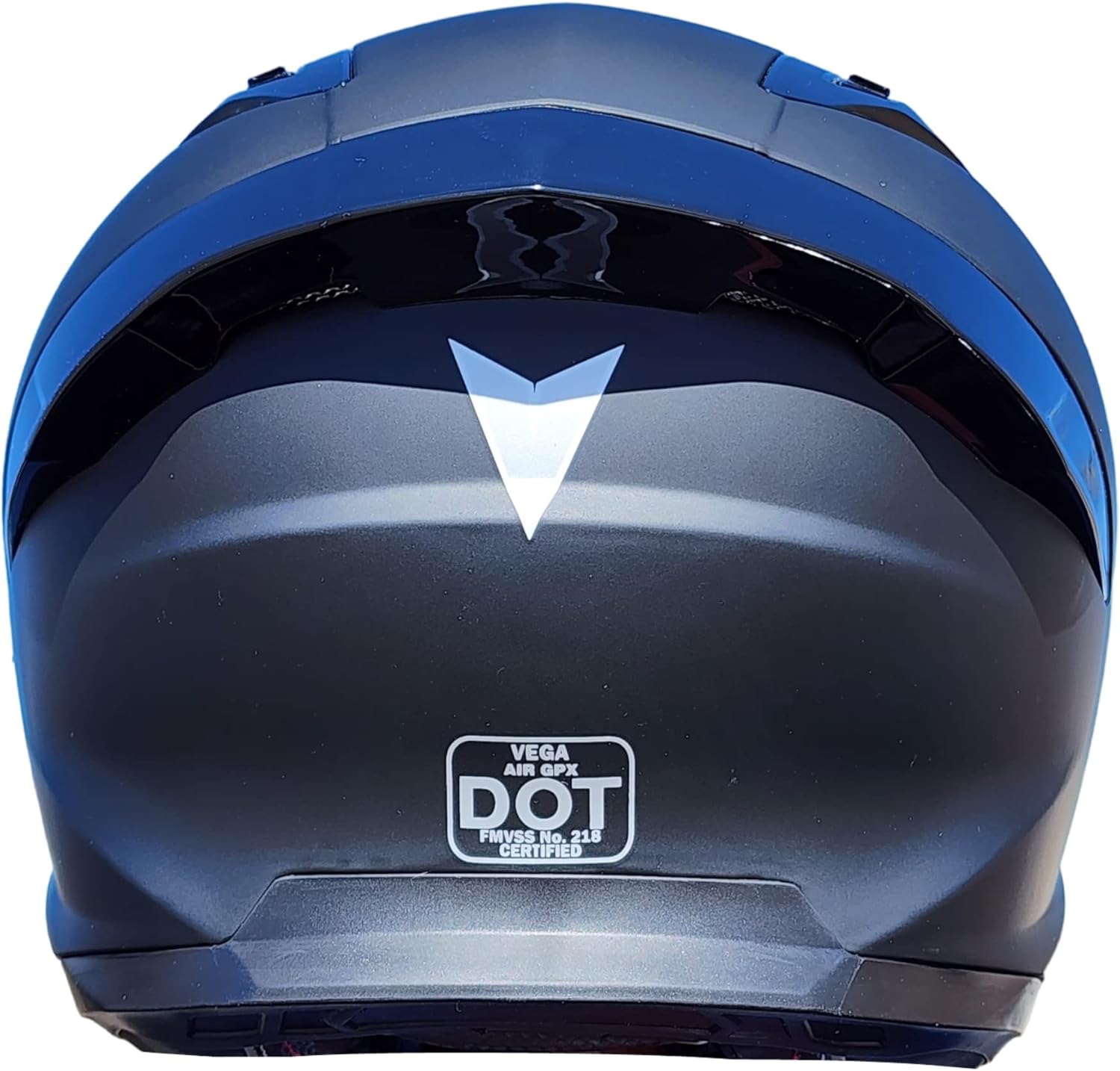 Vega Air GPX – Casco de cara completa, negro mate, talla M