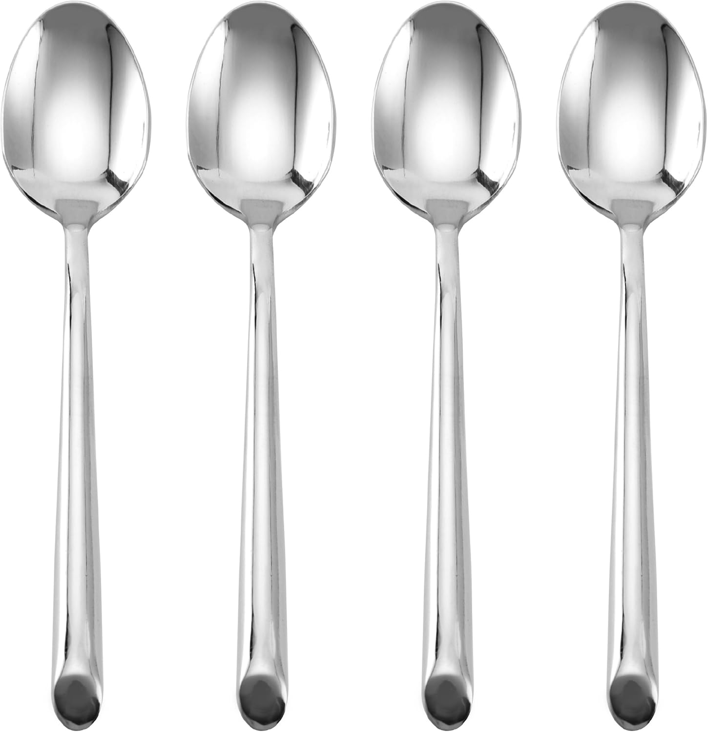 Towle Living Wave – Cuchara Demi de acero inoxidable, juego de 4