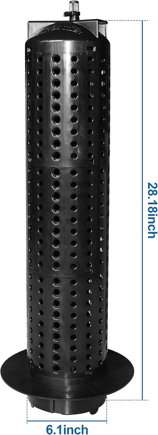 Center Core 59053700 – Repuesto para filtro de cartucho de piscina y spa de 100 pies cuadrados, color negro